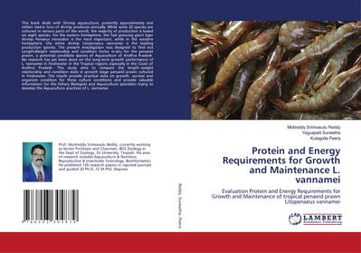 Protein and Energy Requirements for Growth and Maintenance L. vannamei