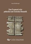 Zum Fragment in der polnischen und russischen Roma