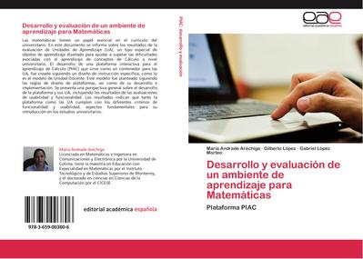 Desarrollo y evaluación de un ambiente de aprendizaje para Matemáticas