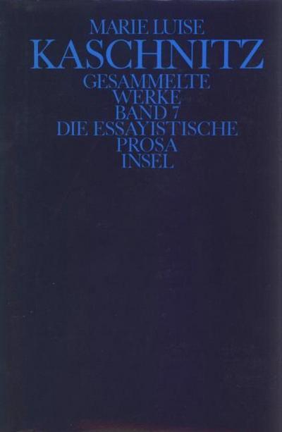 Gesammelte Werke in sieben Bänden