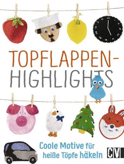 Topflappen-Highlights: Coole Motive für heiße Töpfe häkeln
