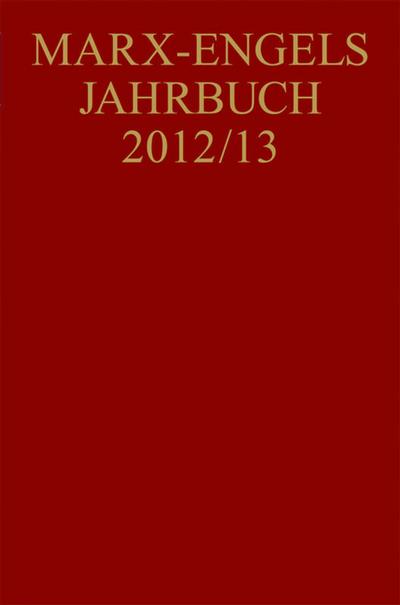Marx-Engels-Jahrbuch 2012