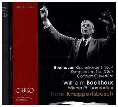 Sinfonien Nr. 3 & 7, Klavierkonzert Nr. 4, 2 Audio-CDs