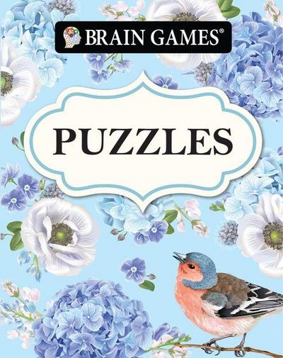 Brain Games - Take-Along - Puzzles (Flower Cover)