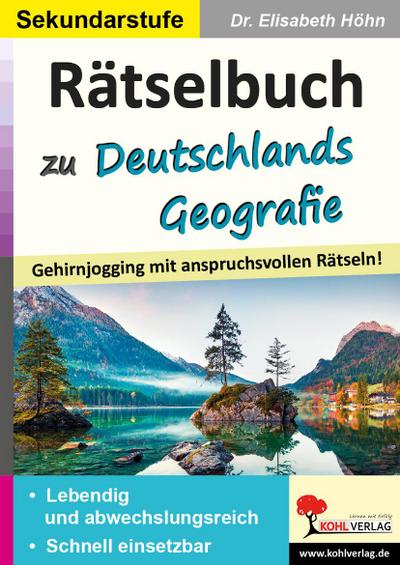 Rätselbuch zu Deutschlands Geografie
