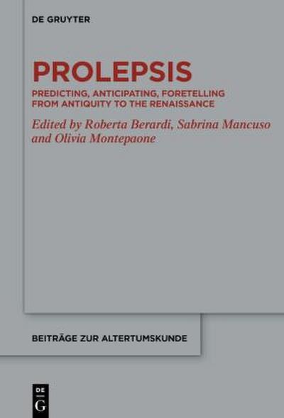 Prolepsis