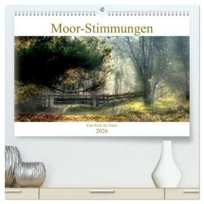 Moor-Stimmungen (hochwertiger Premium Wandkalender 2026 DIN A2 quer), Kunstdruck in Hochglanz