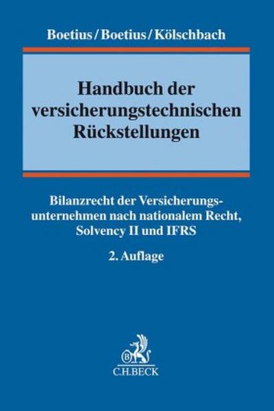 Handbuch der versicherungstechnischen Rückstellungen
