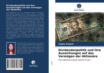 Dividendenpolitik und ihre Auswirkungen auf das Vermögen der Aktionäre