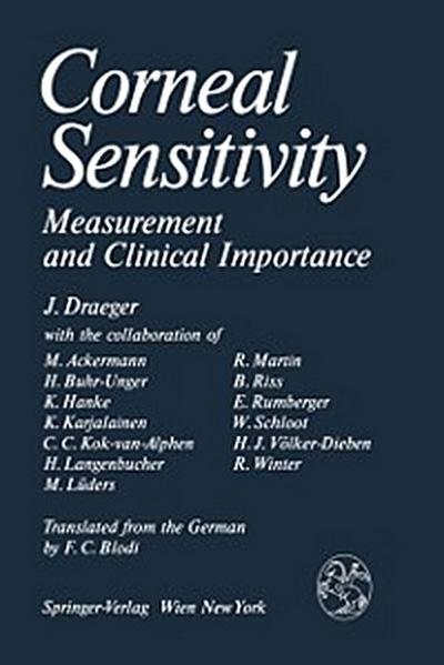 Corneal Sensitivity