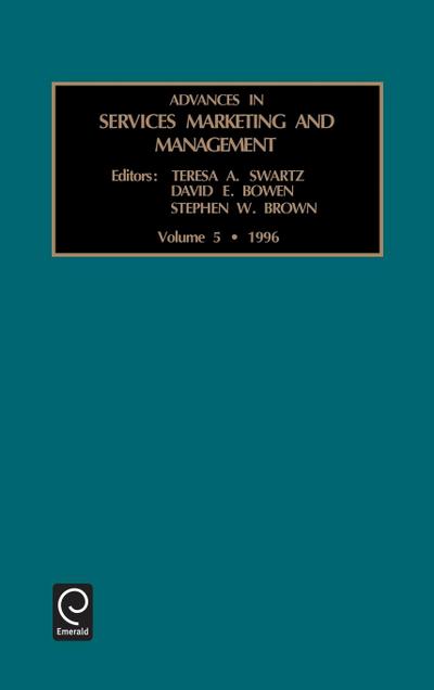 Advances in Services Marketing and Management