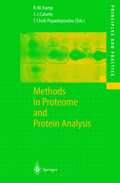 Methods in Proteome and Protein Analysis