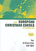 Europäische Weihnachtslieder Band 2für 3 Klarinetten