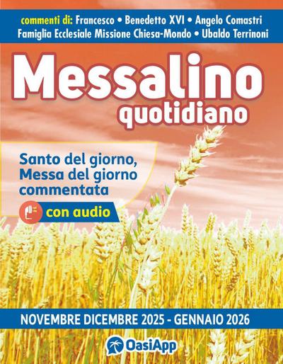 Messalino quotidiano (novembre-dicembre 2025-gennaio 2026)