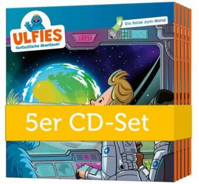 Die Reise zum Mond (5er-Set), Audio-CD