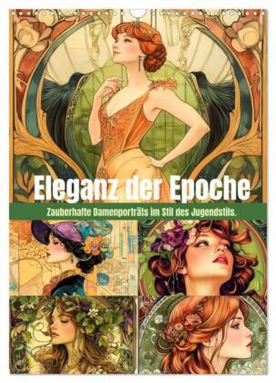 Eleganz der Epoche (Wandkalender 2026 DIN A3 hoch), CALVENDO Monatskalender