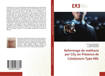 Reformage du méthane par CO2 en Présence de Catalyseurs Type HDL