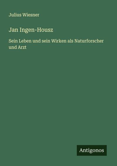 Jan Ingen-Housz