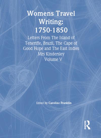 Womens Travel Writing 1750-185