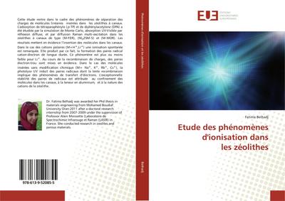 Etude des phénomènes d’ionisation dans les zéolithes