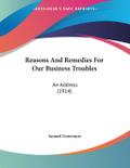 Reasons And Remedies For Our Business Troubles