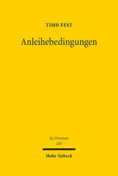 Anleihebedingungen