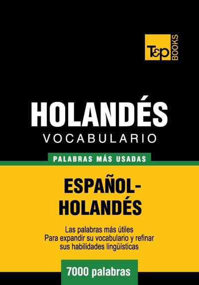 Vocabulario espanol-holandes. 7000 palabras mas usadas