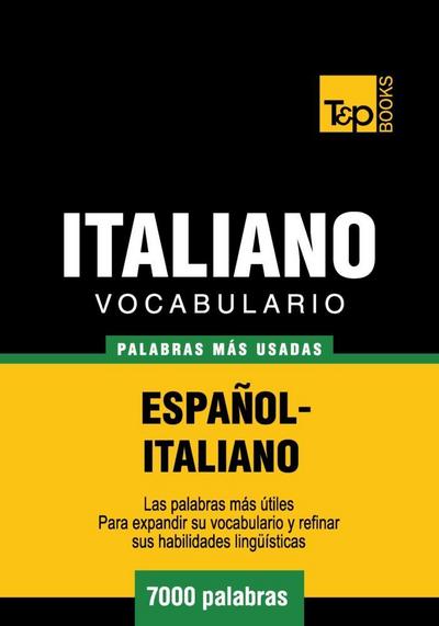 Vocabulario español-italiano - 7000 palabras más usadas