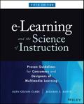 e-Learning and the Science of Instruction