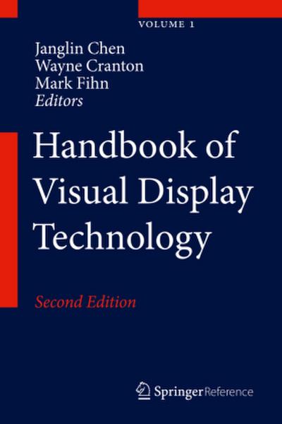 Handbook of Visual Display Technology, 4 Pts.