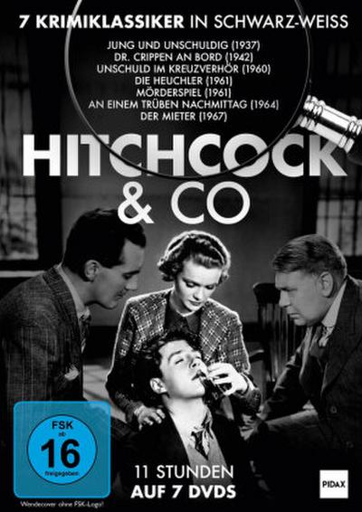 Hitchcock & Co - 7 Krimiklassiker in Schwarz-weiß