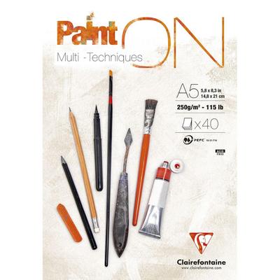 Multitechnik Paint’ON A5 250g 40 Blatt