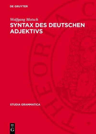 Syntax des deutschen Adjektivs