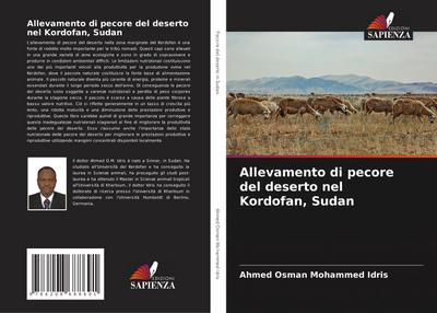 Allevamento di pecore del deserto nel Kordofan, Sudan