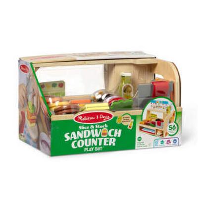 Melissa & Doug Rollenspiel: Sandwich Shop aus Holz