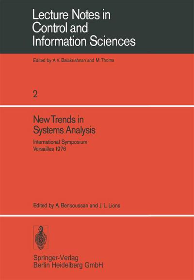 New Trends in Systems Analysis