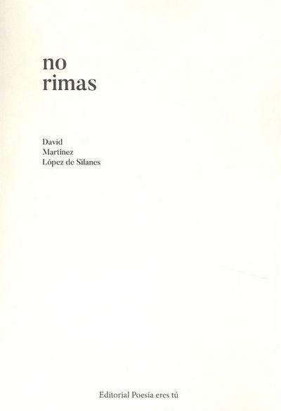 NO RIMAS