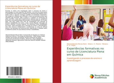 Experiências formativas no curso de Licenciatura Plena em Química