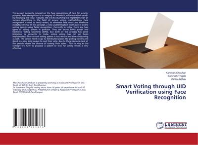 Smart Voting through UID Verification using Face Recognition