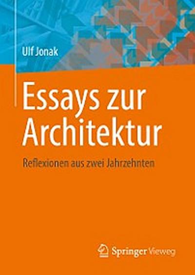 Essays zur Architektur