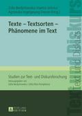 Texte - Textsorten - Phänomene im Text