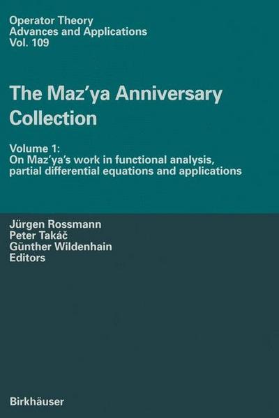 The Maz’ya Anniversary Collection. Vol.1