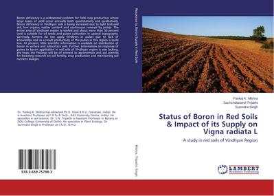 Status of Boron in Red Soils & Impact of its Supply on Vigna radiata L