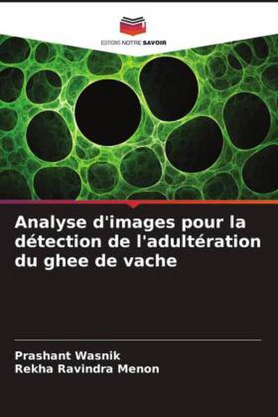 Analyse d’images pour la détection de l’adultération du ghee de vache