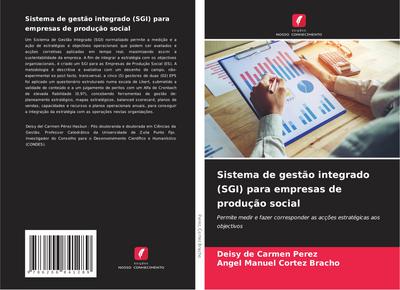 Sistema de gestão integrado (SGI) para empresas de produção social