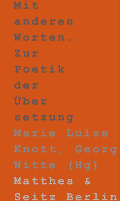 Mit anderen Worten