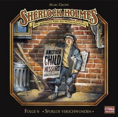 Sherlock Holmes - Spurlos verschwunden, 1 Audio-CD
