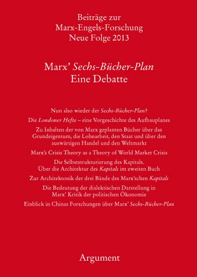 Sechs-Bücher-Plan   /MEF23