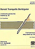 7 brilliante und leichte Duette op.28für 2 Flöten