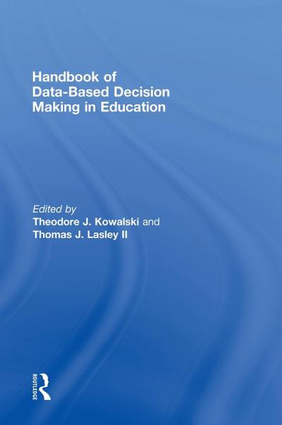 Handbook of Data-Based Decision Making in Education